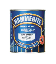 Hammerite metallmaling hvit glatt effekt 750 ml